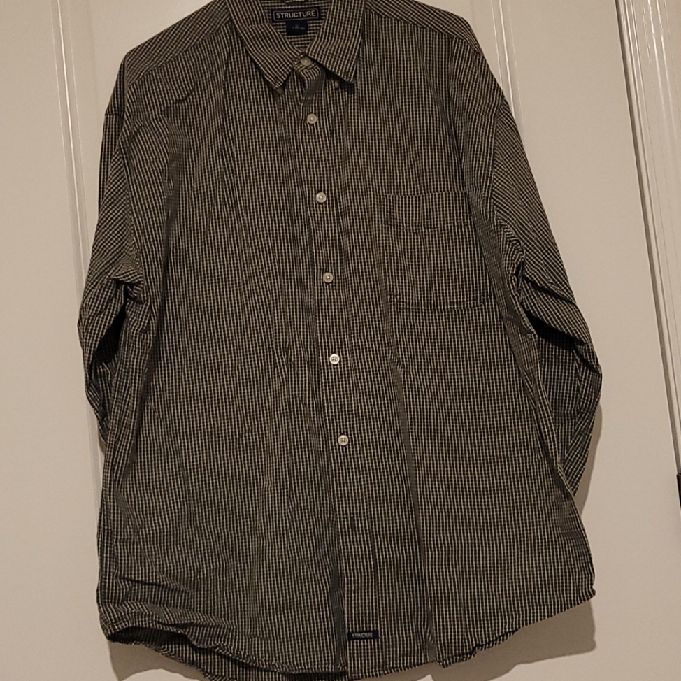 Structure Button Down Long Sleeve